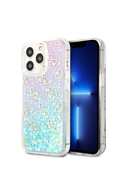OEM Guess "4G Logo Collection" Θήκη προστασίας από Liquid Glitter σιλικόνη – ...