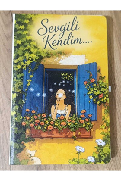 VUUKU Sevgili Kendim Tasarım Ajanda - Tarihsiz Planlayıcı Hediyelik Defter Gü...