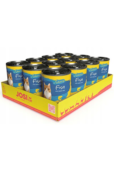 NO BRAND Hrana pentru pisici JOSICAT Pește în sos 12 x 415 g