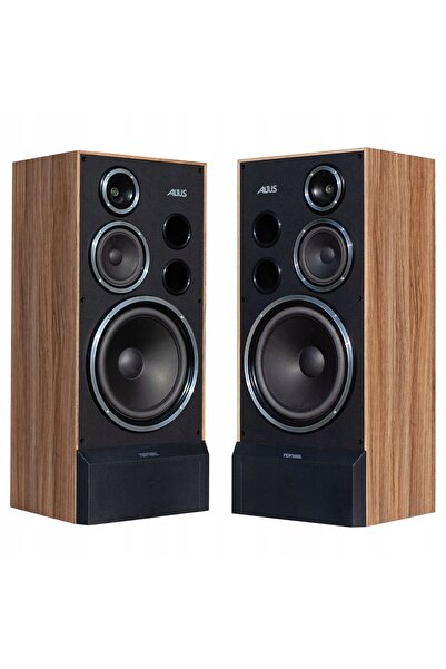 NO BRAND Sistem audio coloană TONSIL Altus 300 150W Stejar Negru (2 buc.)
