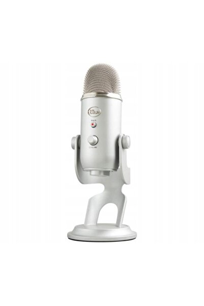 Blue Microfon Yeti Bidirecțional Omnidirecțional Cardioid Argintiu