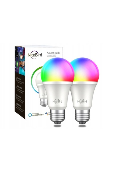 NO BRAND Bec LED inteligent GOSUND WB4 8W E27 Wi-Fi (2 bucăți)