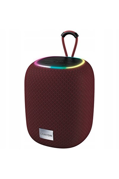 NO BRAND Boxa mobilă CANYON BSP-8 10W BT AUX SD Roșu