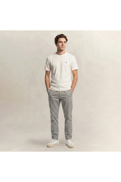 Gant Erkek Gri Regular Fit Jogger Pantolon