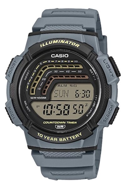 Casio Ceas bărbătesc WS-1800H-2AVEF, Cuarț, 45mm, 10ATM