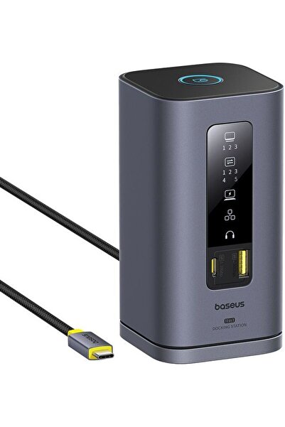 Baseus Docking Station Spacemate 11-in-1 (MAC), 4K, Smart Dispaly, Gri