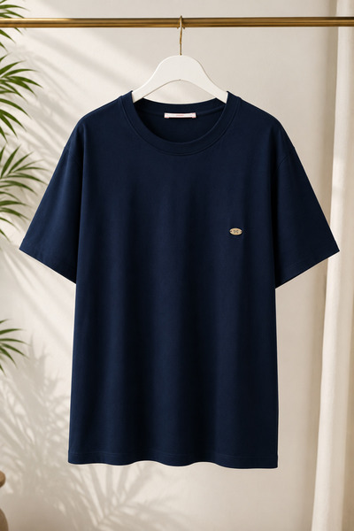 Parkur Short Sleeve Oysho T-Shirt with Accessories – Navy Blue