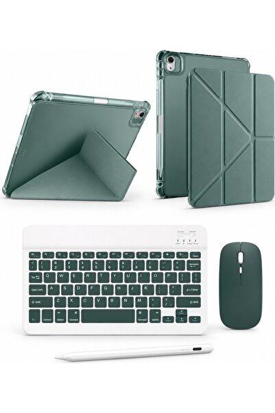 TUROTTO İPad 11.Nesil A16 / İPad 10.Nesil 10.9 ile Uyumlu Standlı Kılıf Dokun...