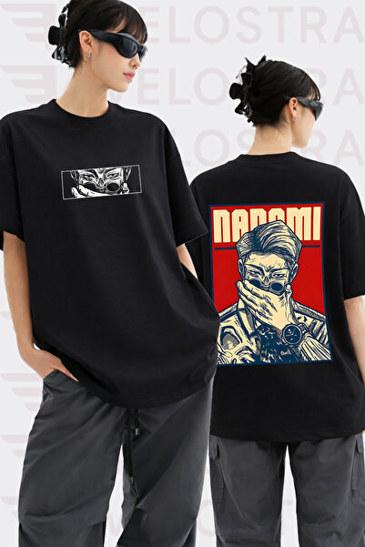 Velostra Unisex Jujutsu Kaisen Nanami Anime Printed Oversize Crew Neck Cotton...