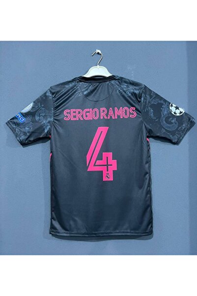 Alaturka Mix Real Madrid 2020/21 Sezonu Sergio Ramos yetişkin Deplasman Forma...