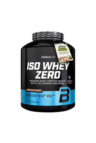 BiotechUSA Iso Whey Zero (1816 g, Ciocolată) PROTEINĂ ISOLATĂ DE ZEREA PREMIU...