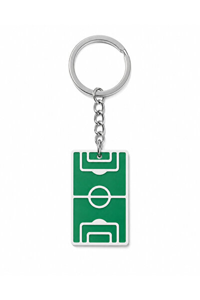 sportivoshop Breloc pentru chei in forma de teren de fotbal, accesoriu sporti...