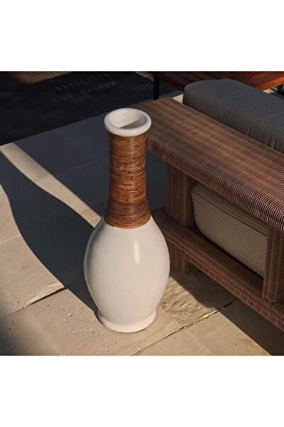Generic The 8 Senses Living Gloria Terracotta Vase - 80 cm