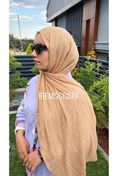 Genel Markalar İREMSSCARF TOPRAK RENGİ BÜRÜMCÜK ŞAL (İNCE YAPILI)
