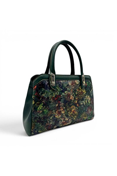 LAURA VITA ARAMIS 10 Vert Women’s Bag – Floral Print Handbag and Crossbody Ba...