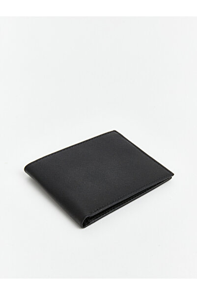 LC Waikiki Ozmarka New Season Black Genuine Leather Men's Wallet