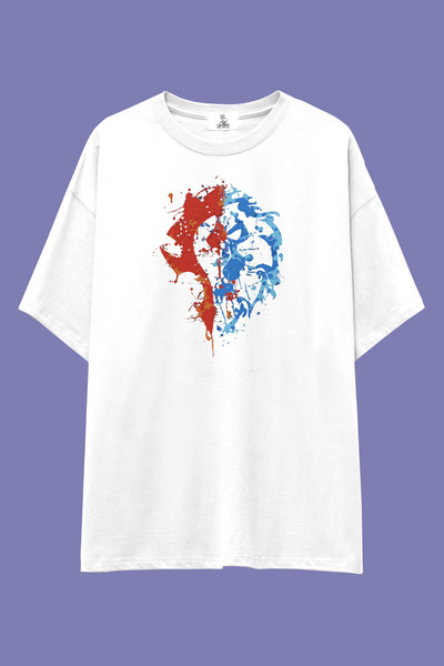 UmbraWear World of Warcraft Faction Series majica | Unisex 100% pamuk, crno-b...