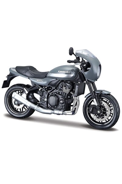 MotoGarage Kawasaki Z900RS Gri Maket Motor - 1:12 Maisto Diecast