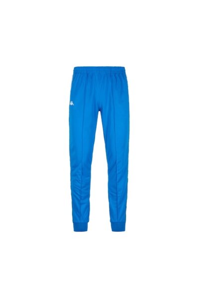 Kappa Pantaloni sport cu bandă cu logo laterală și fente cu fermoar la glezne...