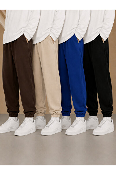 ZİYMO 4-Piece Men's Rubberized Trackpants