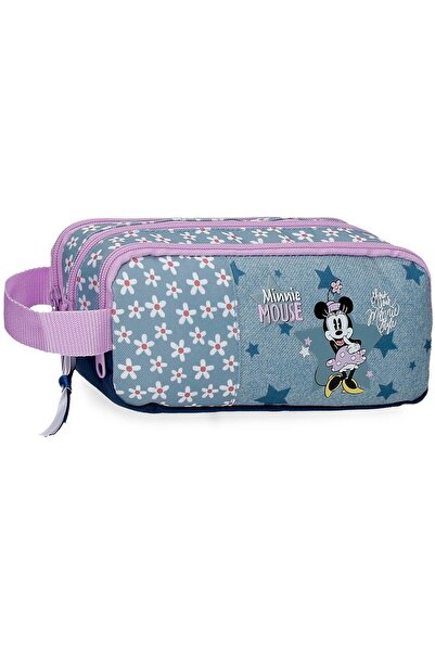 Disney Penar fete, Minnie Mouse Style, 3 compartimente, multicolor