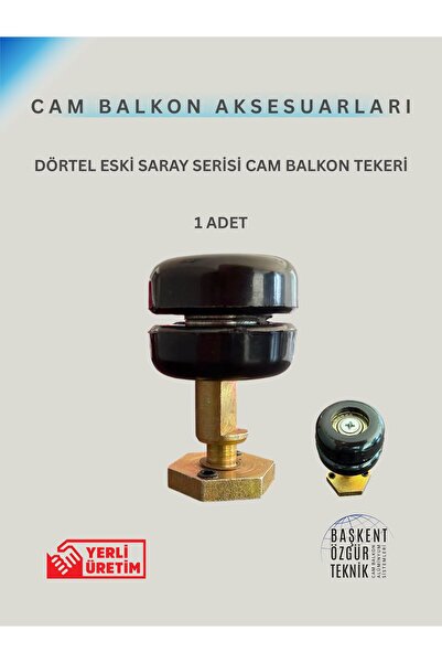 CADDE CAM BALKON DÖRTEL ESKİ SARAY SERİSİ CAM BALKON TEKERİ