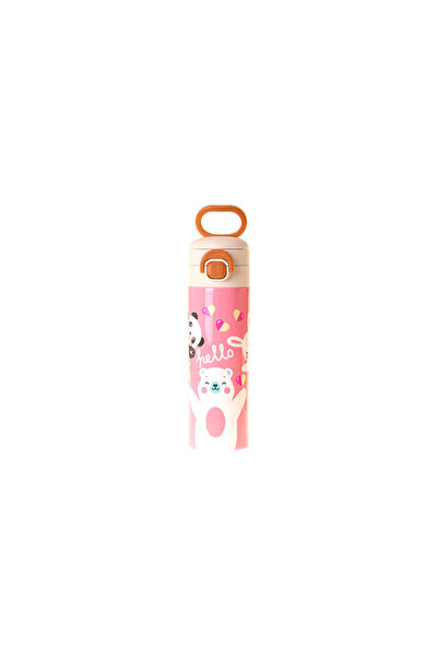 KAUKKO Kids Steel Flask Hello L5311