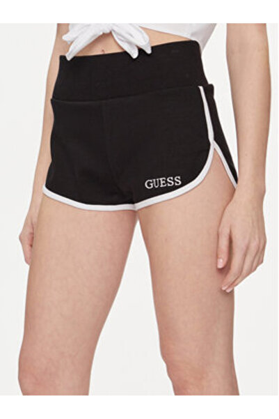 Guess Γυναικεία Αθλητικά Σορτς E4GD04KBP41 Μαύρο