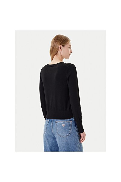 Guess Jeans Pulover de damă W4BR84Z3HO2 Negru