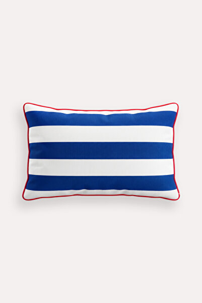 MARINE STRIPE LACİVERT KIRMIZI BİYELİ 30X50 KIRLENT KILIFI
