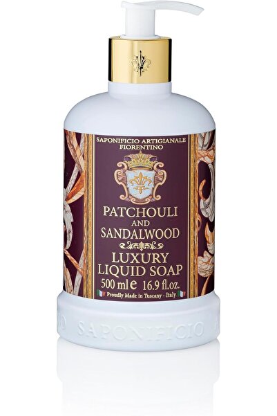 Fiorentino Patchouli and Sandalwood Liquid Soap 500 ml
