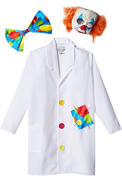 Generic Doctor Patches Clown Kids Costume, size: 10-12 Years. Includes: Latex...