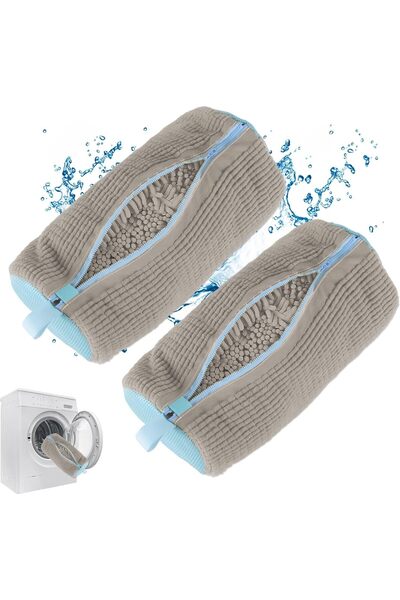 OEM Set de 2 saci de rufe pentru încălțăminte, 360 °   curățare, cu fermoar, ...