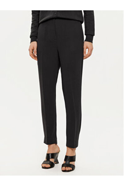 Tommy Hilfiger Pantaloni chinos de damă WW0WW45450 Negru