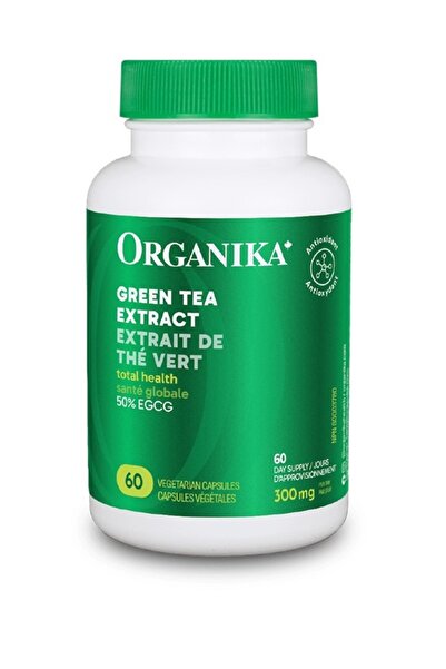 organika Green Tea Extract, 90 caps,