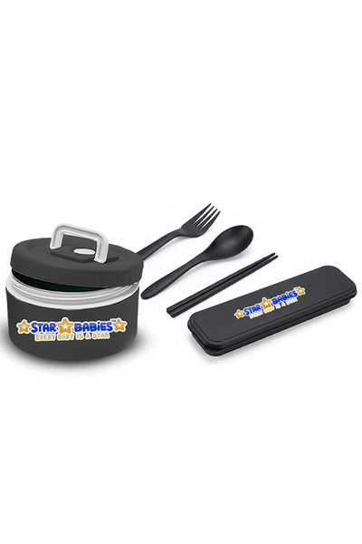 STAR BABiES Insulated Mini Foodjar For Hot-and-Cold Food Container with Carry...