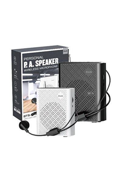 Brodu BTS-1385 Voice Amplifier for Teachers with Wired Microphone Headset and...