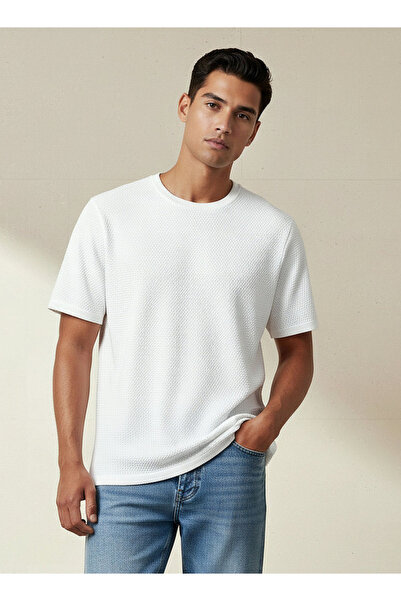 FAV POPCORN CREW NECK FLAT TEE