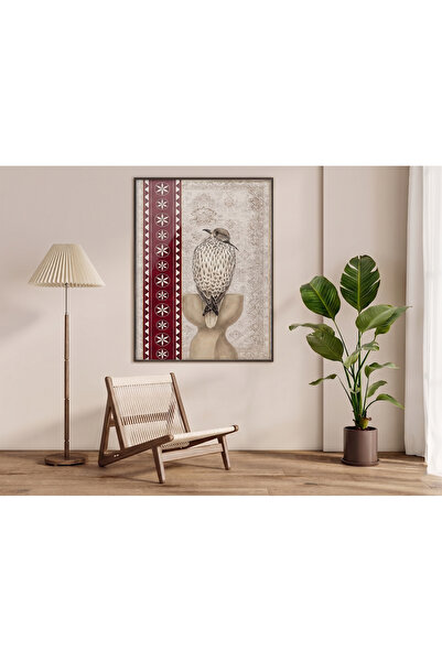 Ghaith Store Luxury Heritage Artwork "The Eagle of Authenticity" Premium Wall...