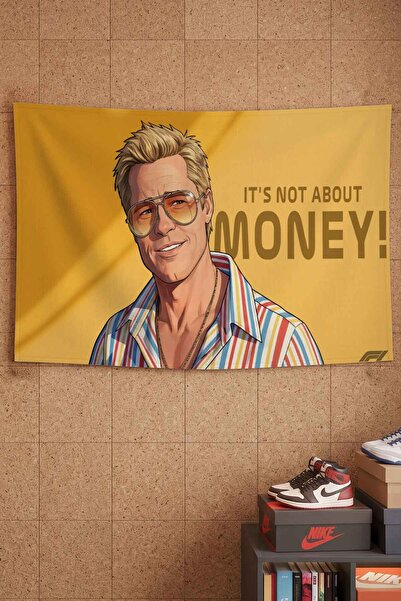 gxe.art Retro F1 Movie Male Portrait Money Decorative Wall Covering Wall Tape...