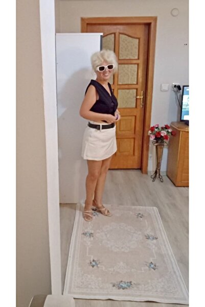 Butik Kadın astarlı harika kısa yelek bluz