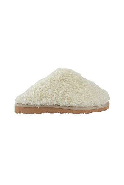 Pegia Furry House Slippers 191213 Cream