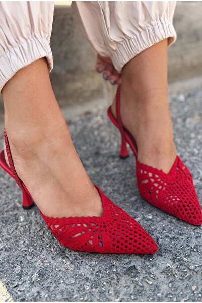 I Love Shoes Brina Red Lace Women's Stiletto