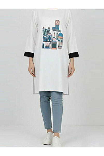 6TEEN Off White Embroidered Shirt