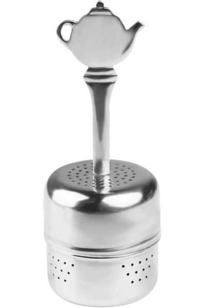 ALMEKAQUZ Stainless Steel Tea Infuser, Teapot Shaped Strainer, for Loose Leaf...