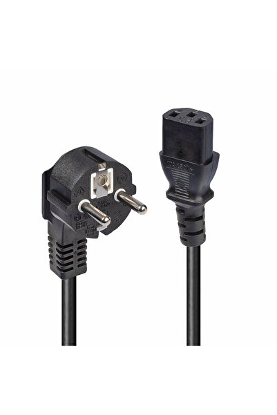 LİNDY Cablu alimentare Schuko IEC C13 3m negru
