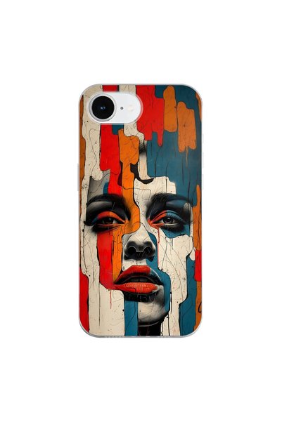 PPKin iPhone 16E Compatible Table 7 Design Transparent Case