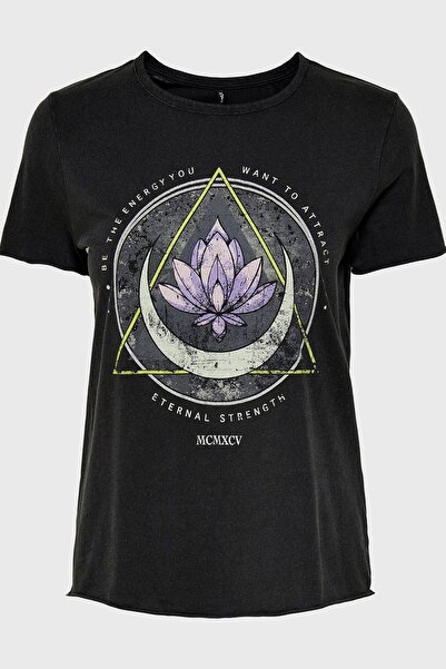 ONLY Tricou de damă 15215721 Negru