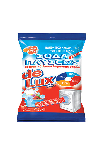 OEM DE LUX ΣΟΔΑ ΠΛΥΣΕΩΣ ΚΡΥΣΤΑΛΛΙΚΗ 900gr.