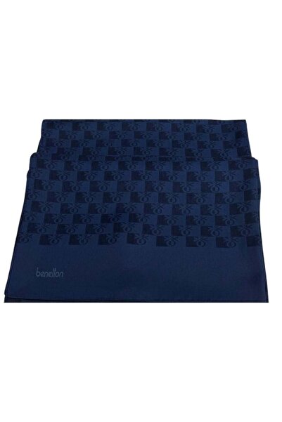 Benetton Elegante Tre Shawl 1027-Navy Blue
